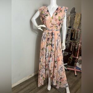 Eliza J Women's High Low Surplus Dress Size 8